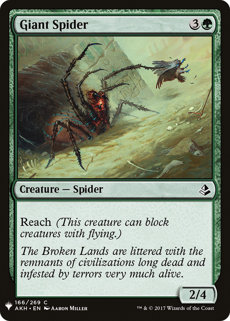 Giant Spider Card Image