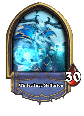 Winter Fury Malfurion Card Image