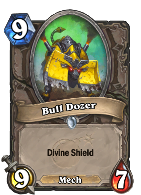 Bull Dozer Card Image