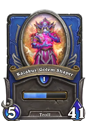 Kazakus, Golem Shaper Card Image