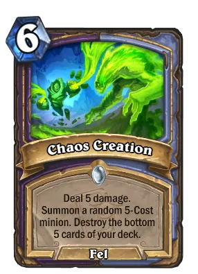 Chaos Creation Card Image