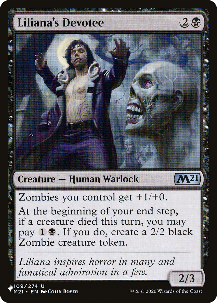 Liliana's Devotee Card Image