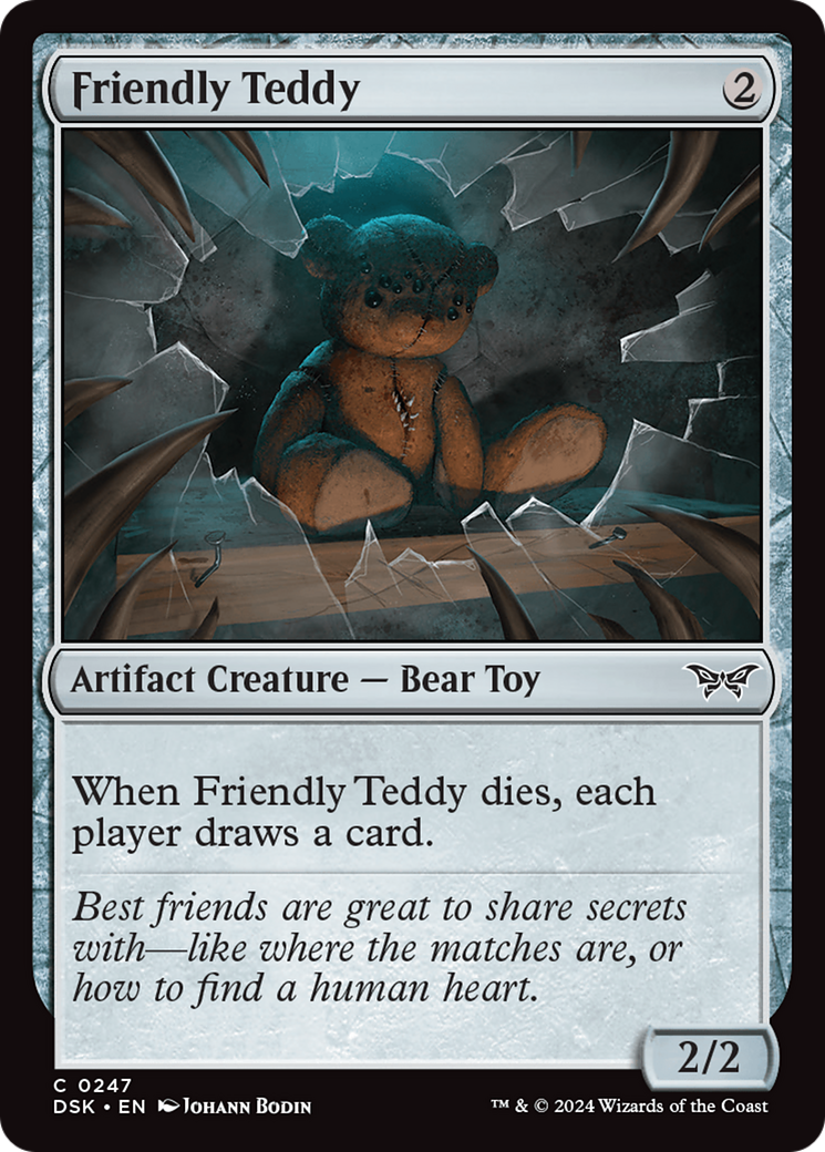 Friendly Teddy Card Image