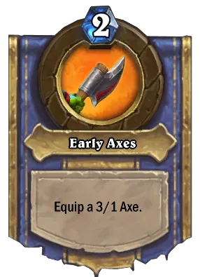 Early Axes Card Image