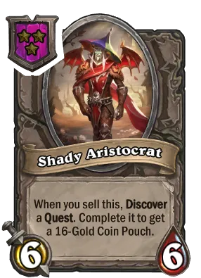 Shady Aristocrat Card Image