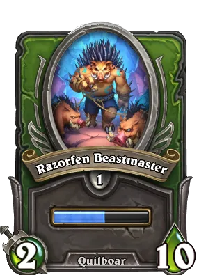 Razorfen Beastmaster Card Image