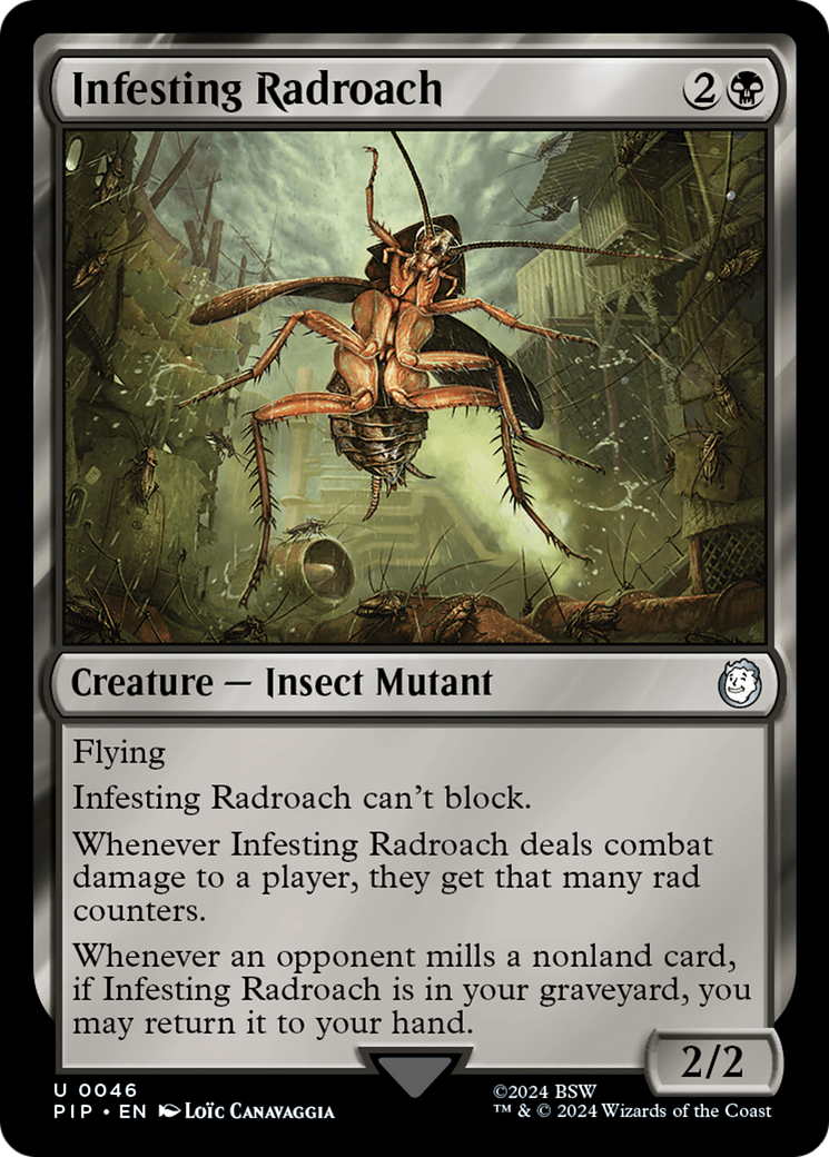 Infesting Radroach Card Image