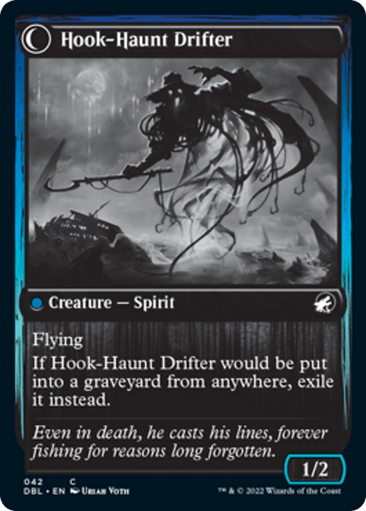 Baithook Angler // Hook-Haunt Drifter Card Image