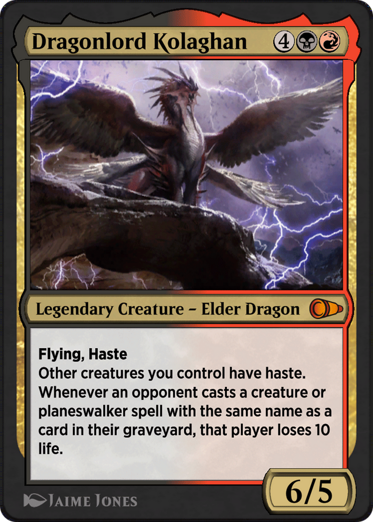 Dragonlord Kolaghan Card Image