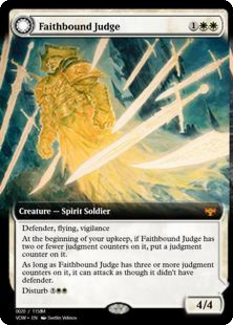 Faithbound Judge // Sinner's Judgment Card Image