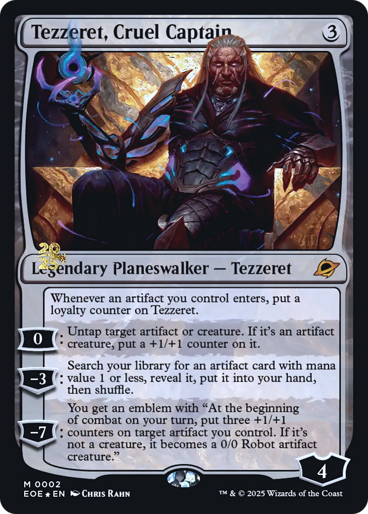 Tezzeret, Cruel Captain Card Image