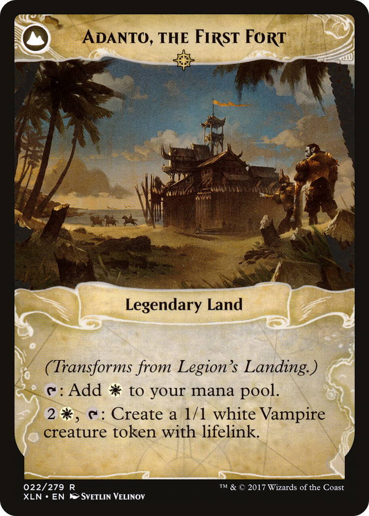 Legion's Landing // Adanto, the First Fort Card Image
