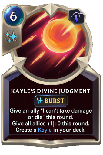 Kayle's Divine Judgment Card Image
