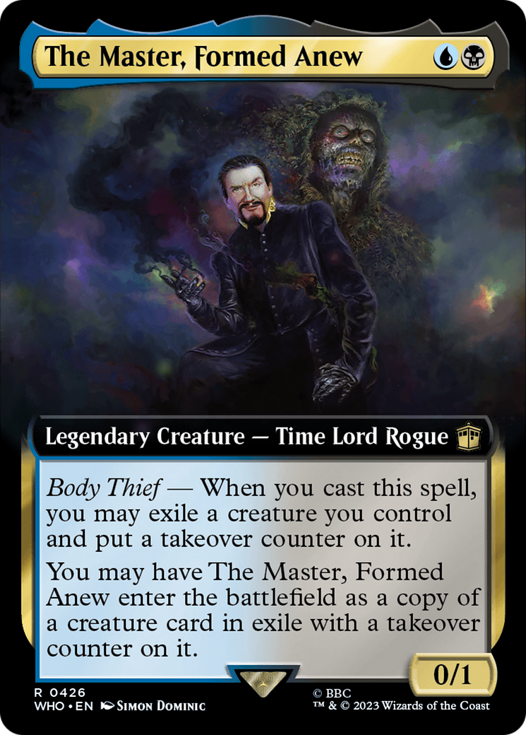 The Master, Formed Anew Card Image