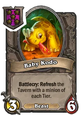 Baby Kodo Card Image