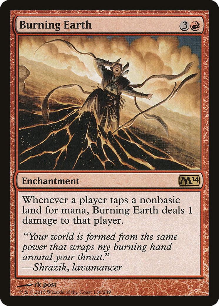 Burning Earth Card Image