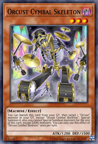 Orcust Cymbal Skeleton Card Image