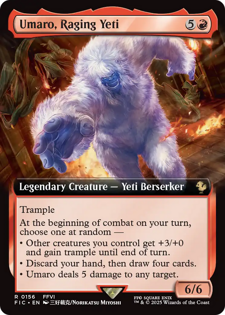 Umaro, Raging Yeti Card Image