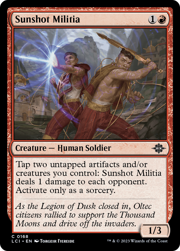 Sunshot Militia Card Image