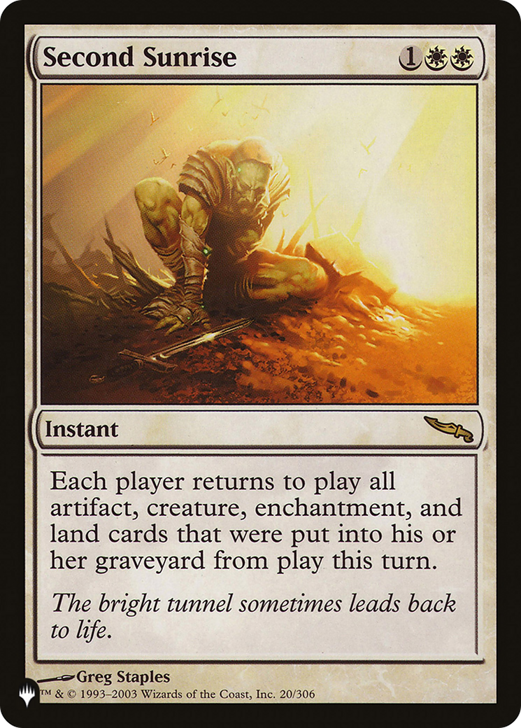 Second Sunrise Card Image