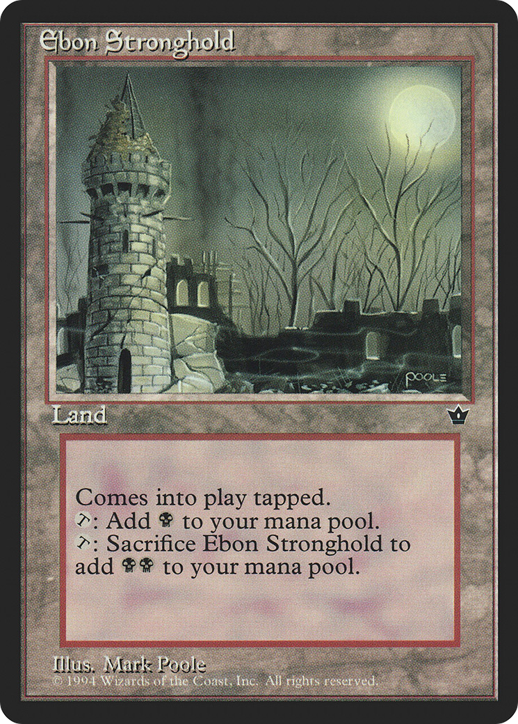 Ebon Stronghold Card Image