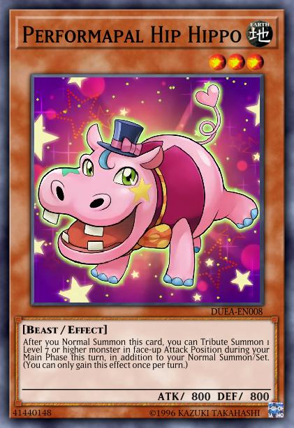 Performapal Hip Hippo Card Image