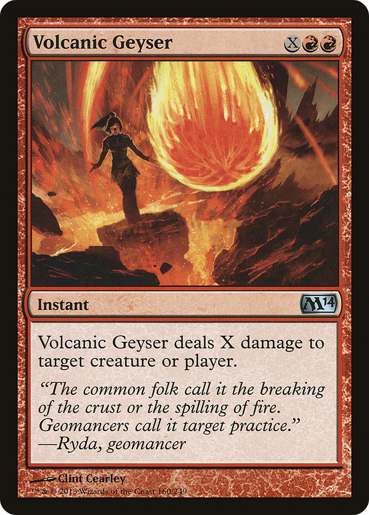 Volcanic Geyser Card Image