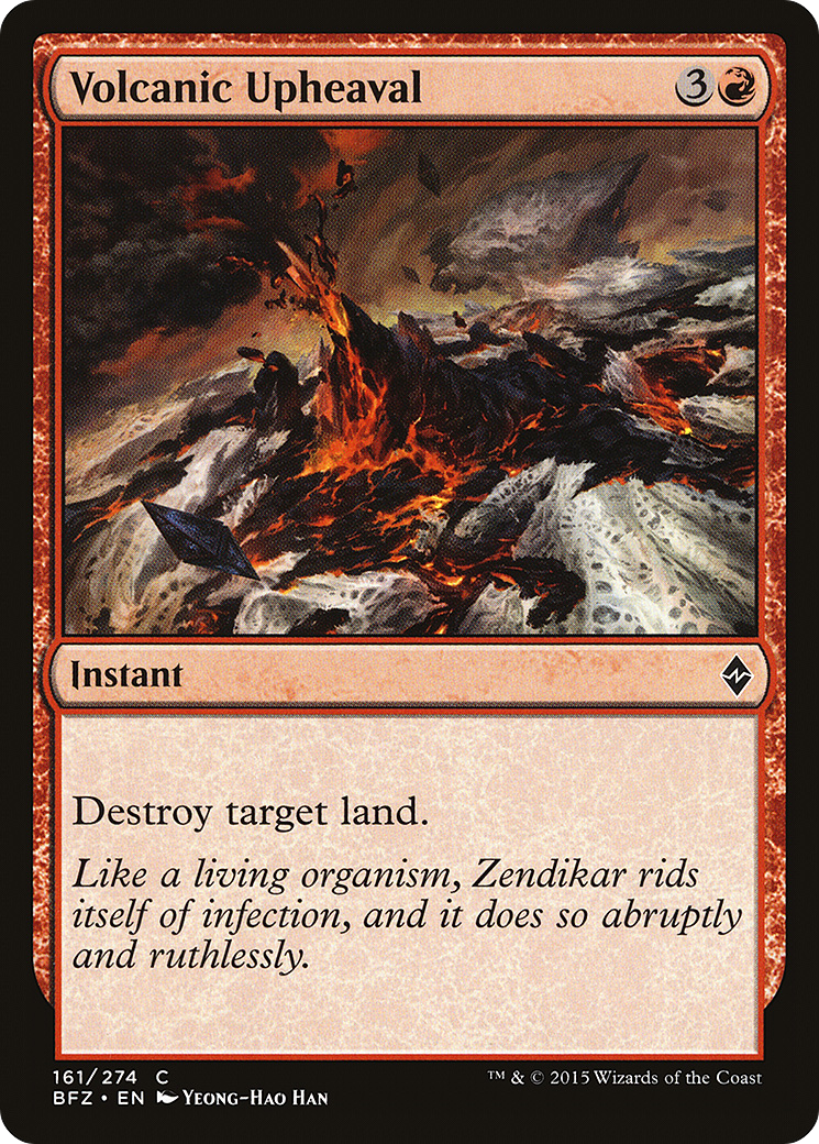Volcanic Upheaval Card Image