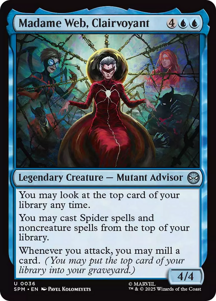 Madame Web, Clairvoyant Card Image