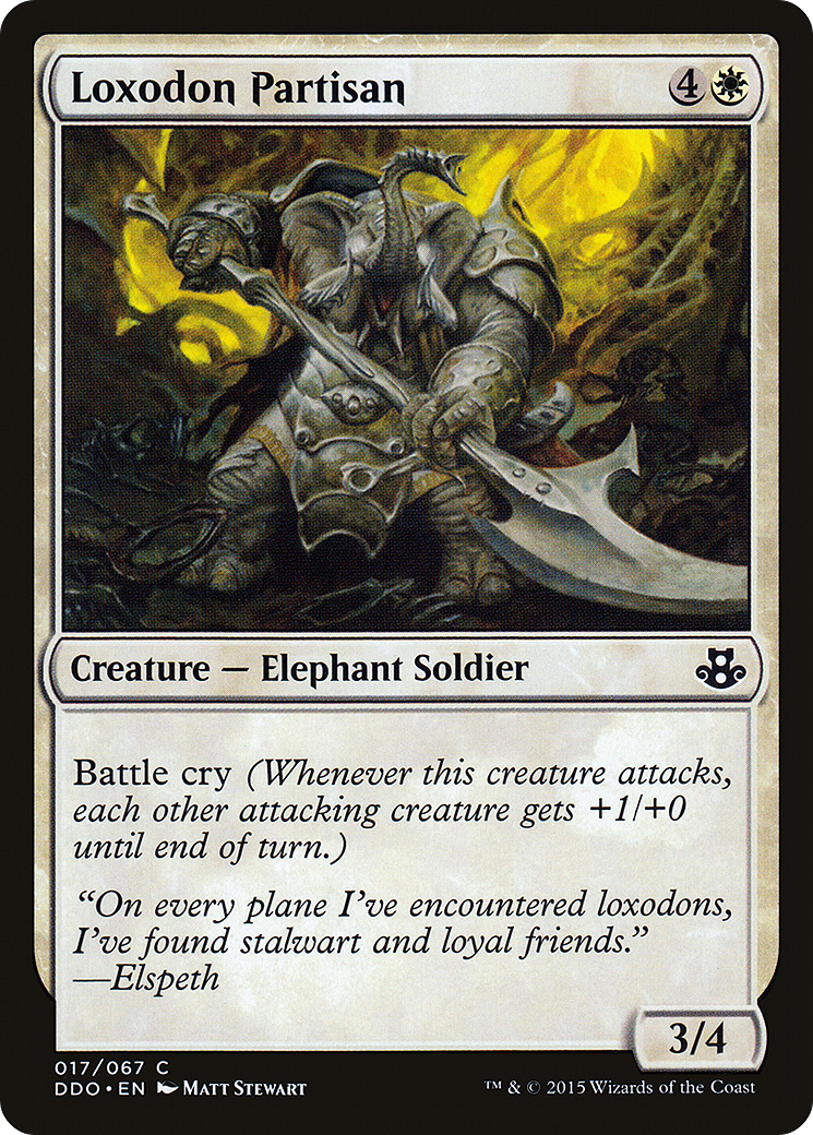 Loxodon Partisan Card Image