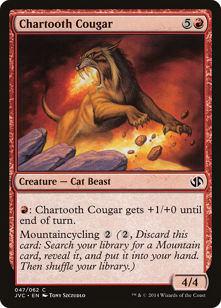 Chartooth Cougar Card Image