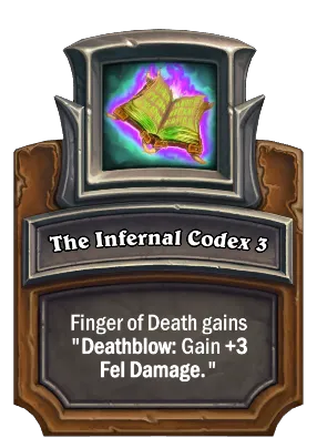 The Infernal Codex 3 Card Image