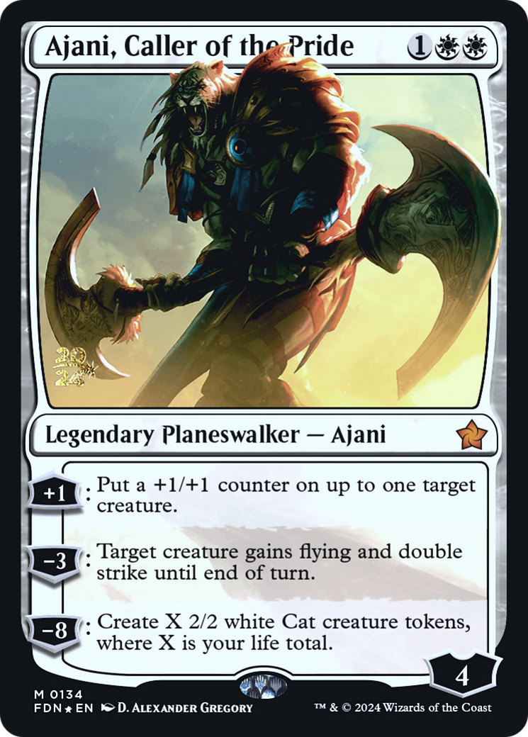 Ajani, Caller of the Pride Card Image