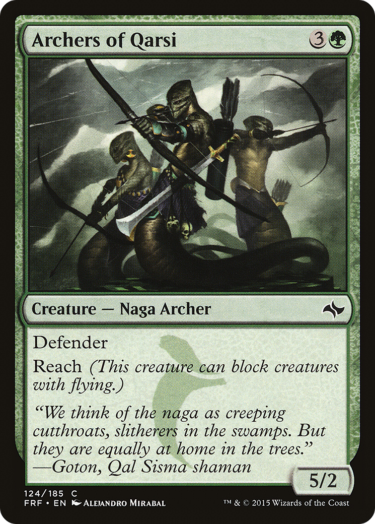 Archers of Qarsi Card Image