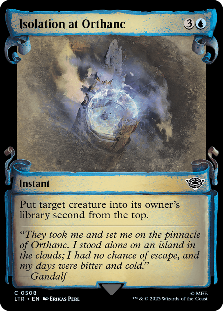 Isolation at Orthanc Card Image