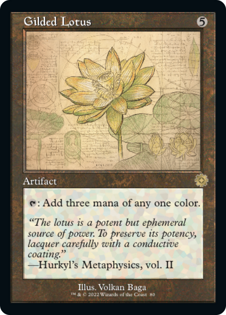 Gilded Lotus Card Image