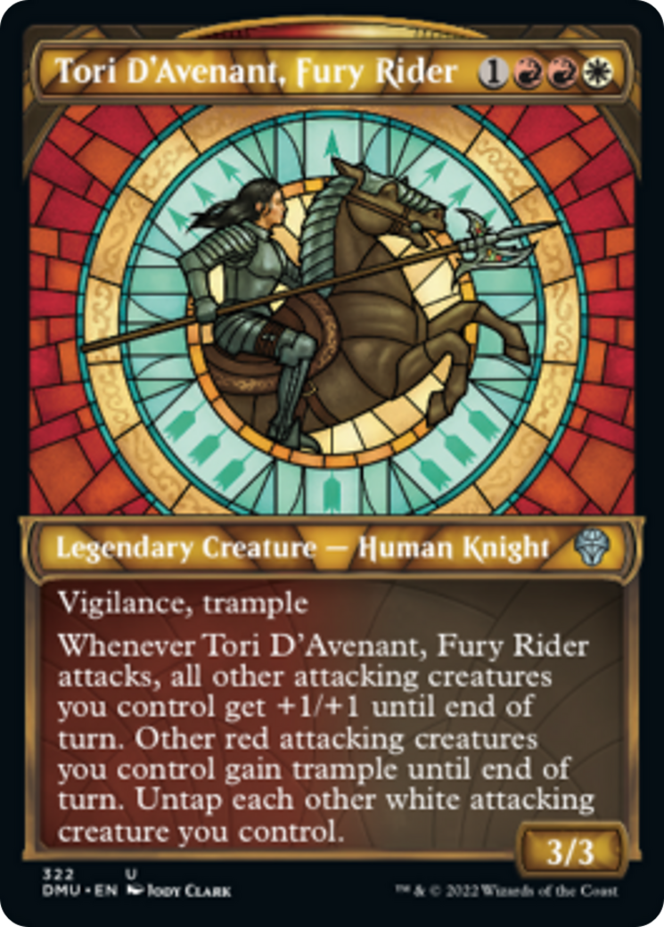 Tori D'Avenant, Fury Rider Card Image