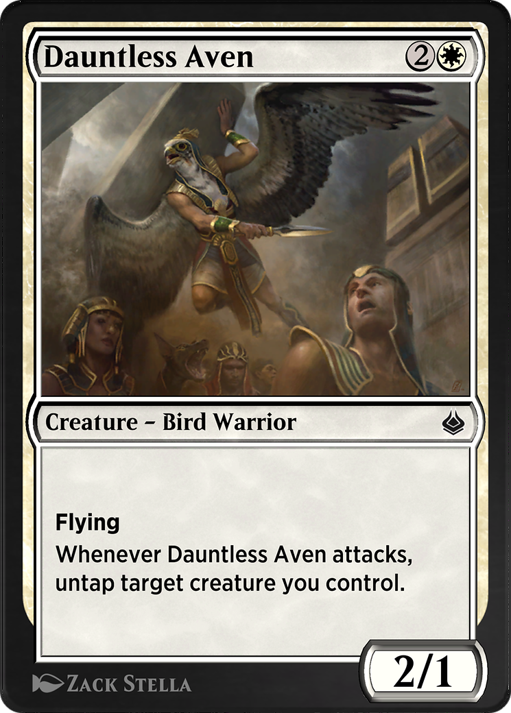 Dauntless Aven Card Image