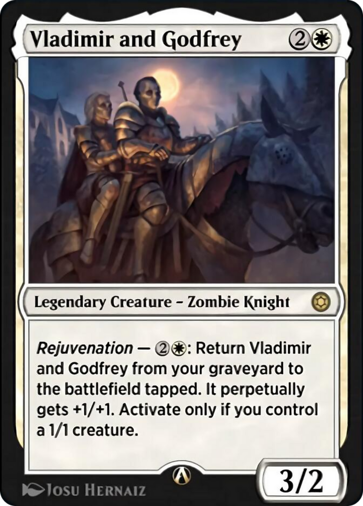 Vladimir and Godfrey Card Image