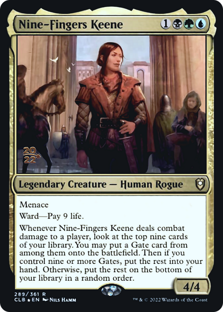 Nine-Fingers Keene Card Image