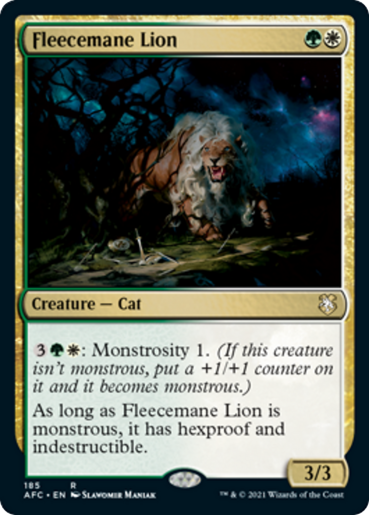 Fleecemane Lion Card Image