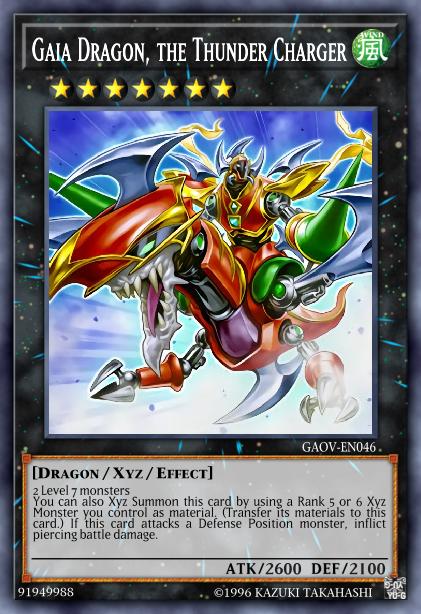 Gaia Dragon, the Thunder Charger Card Image