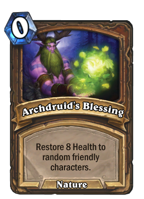 Archdruid's Blessing Card Image