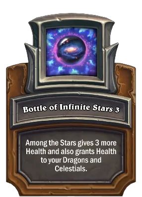 Bottle of Infinite Stars 3 Card Image