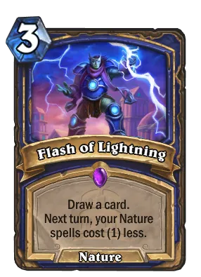 Flash of Lightning Card Image