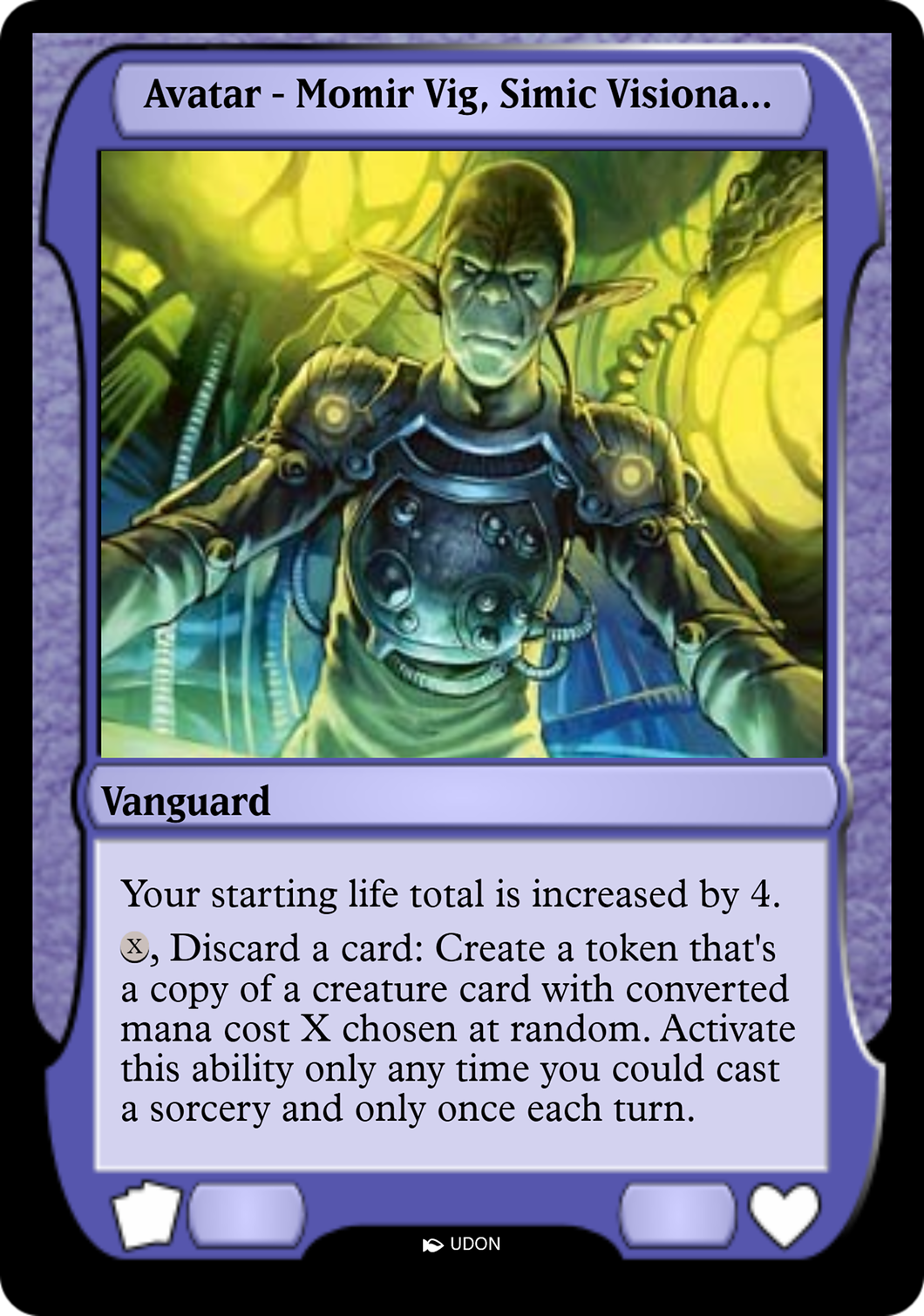 Momir Vig, Simic Visionary Avatar Card Image