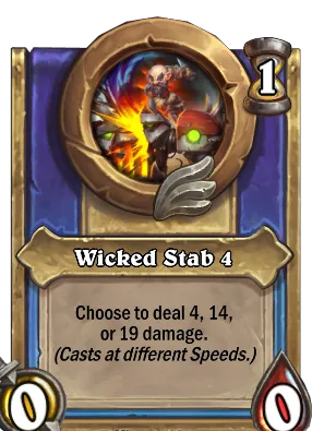 Wicked Stab 4 Card Image