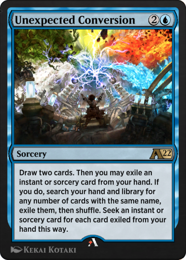 Unexpected Conversion Card Image