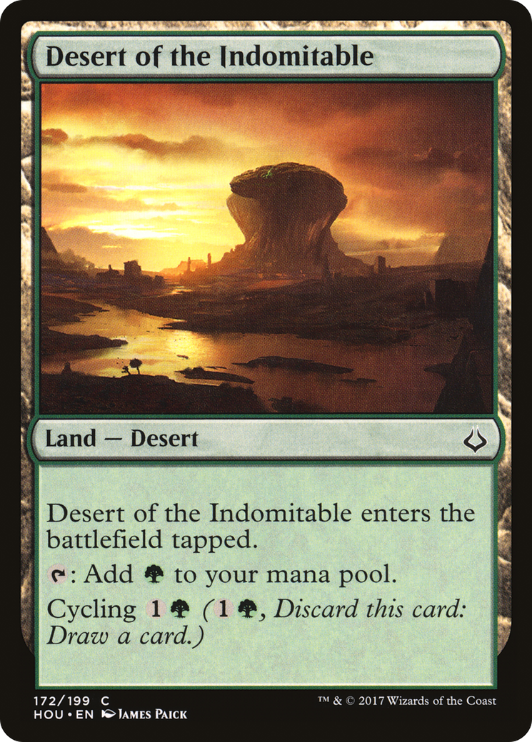 Desert of the Indomitable Card Image