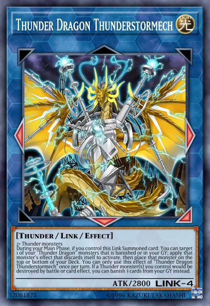 Thunder Dragon Thunderstormech Card Image